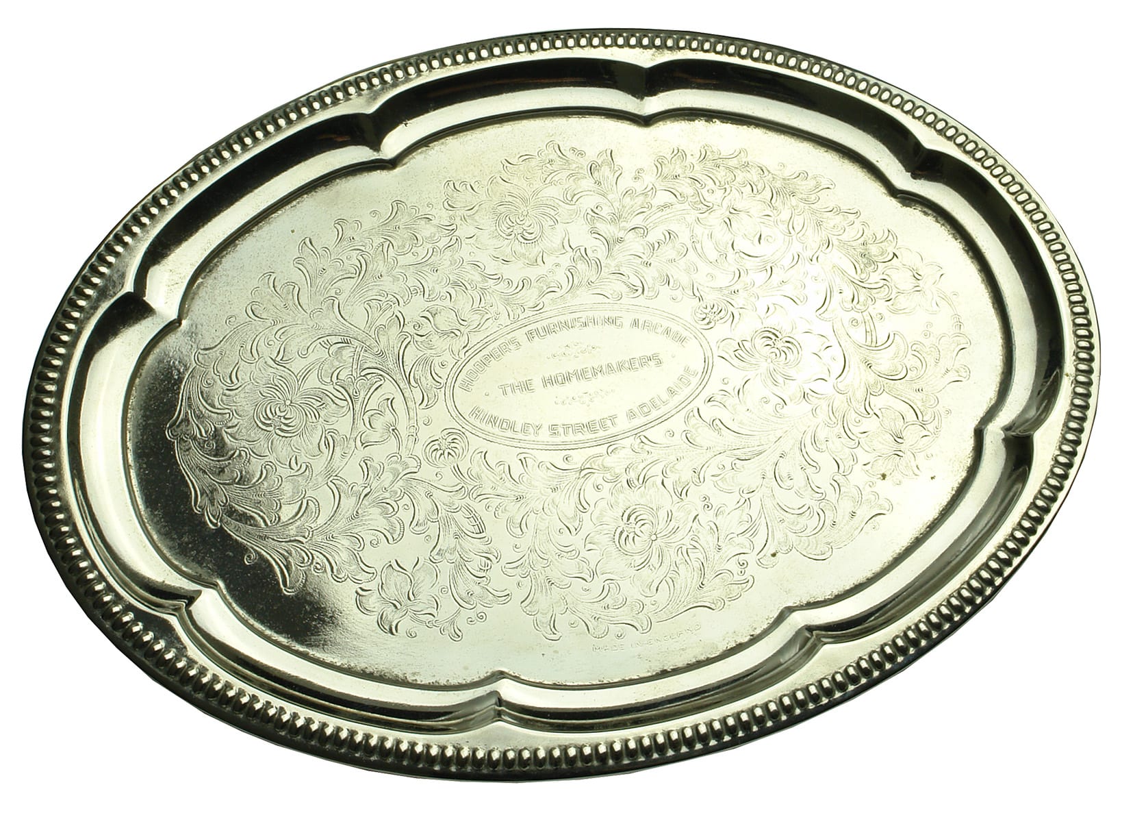 Hooper's Hindley Street Adelaide Serving Tray