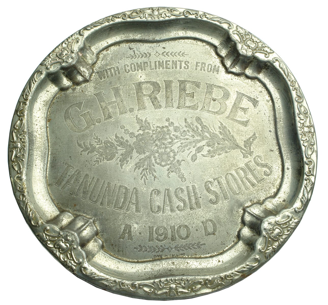 Riebe Tanunda Cash Stores Serving Tray