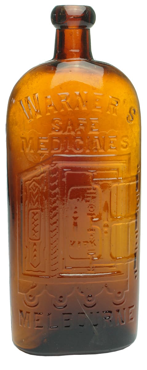 Warner's Safe Medicines Melbourne Cure Bottle