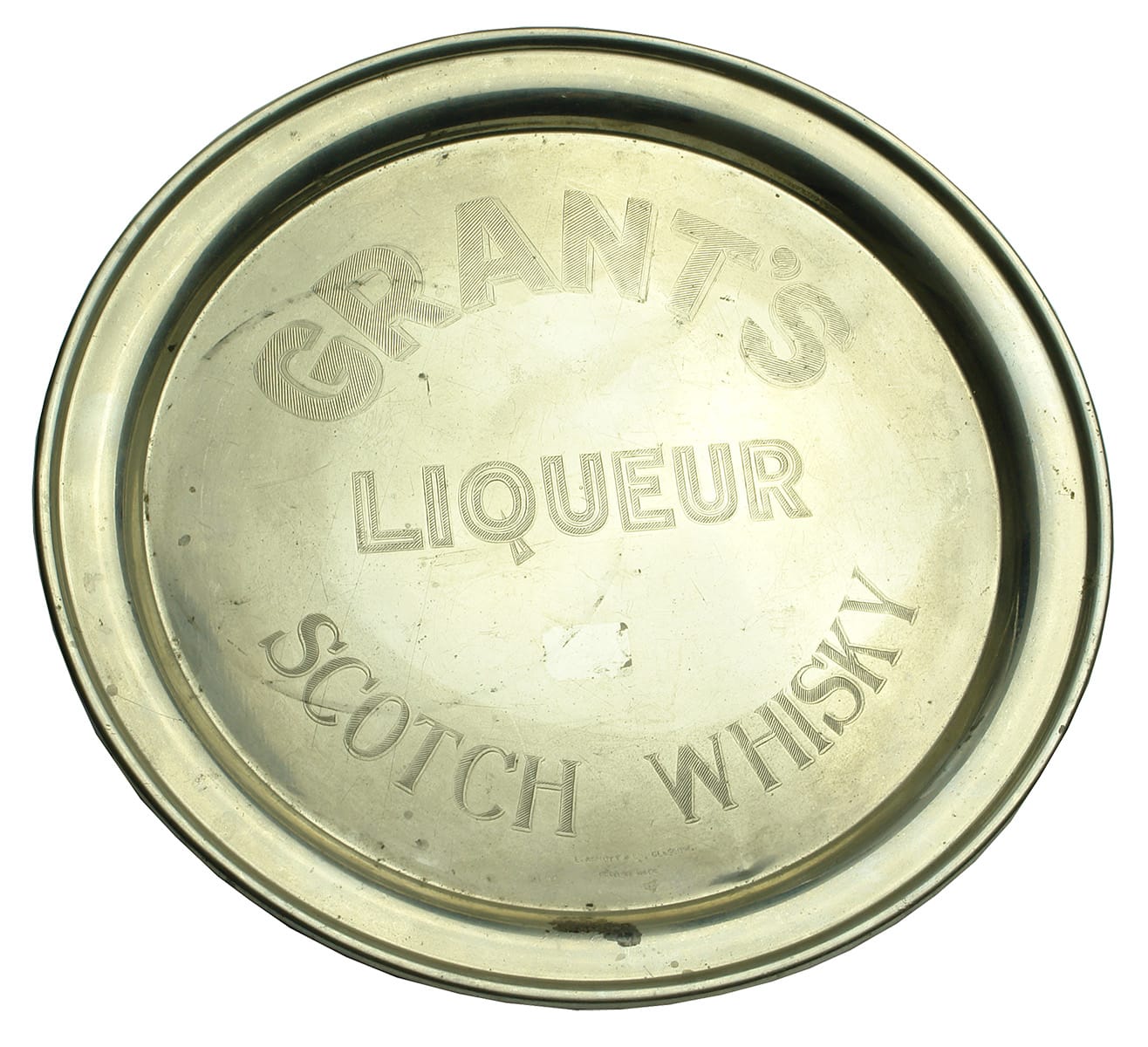 Grant's Liqueur Scotch Whisky Serving Tray