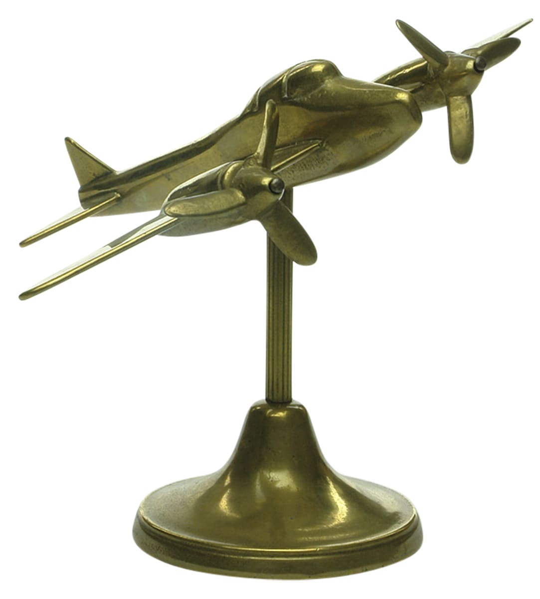 Trench Art Aeroplane Aircraft Brass