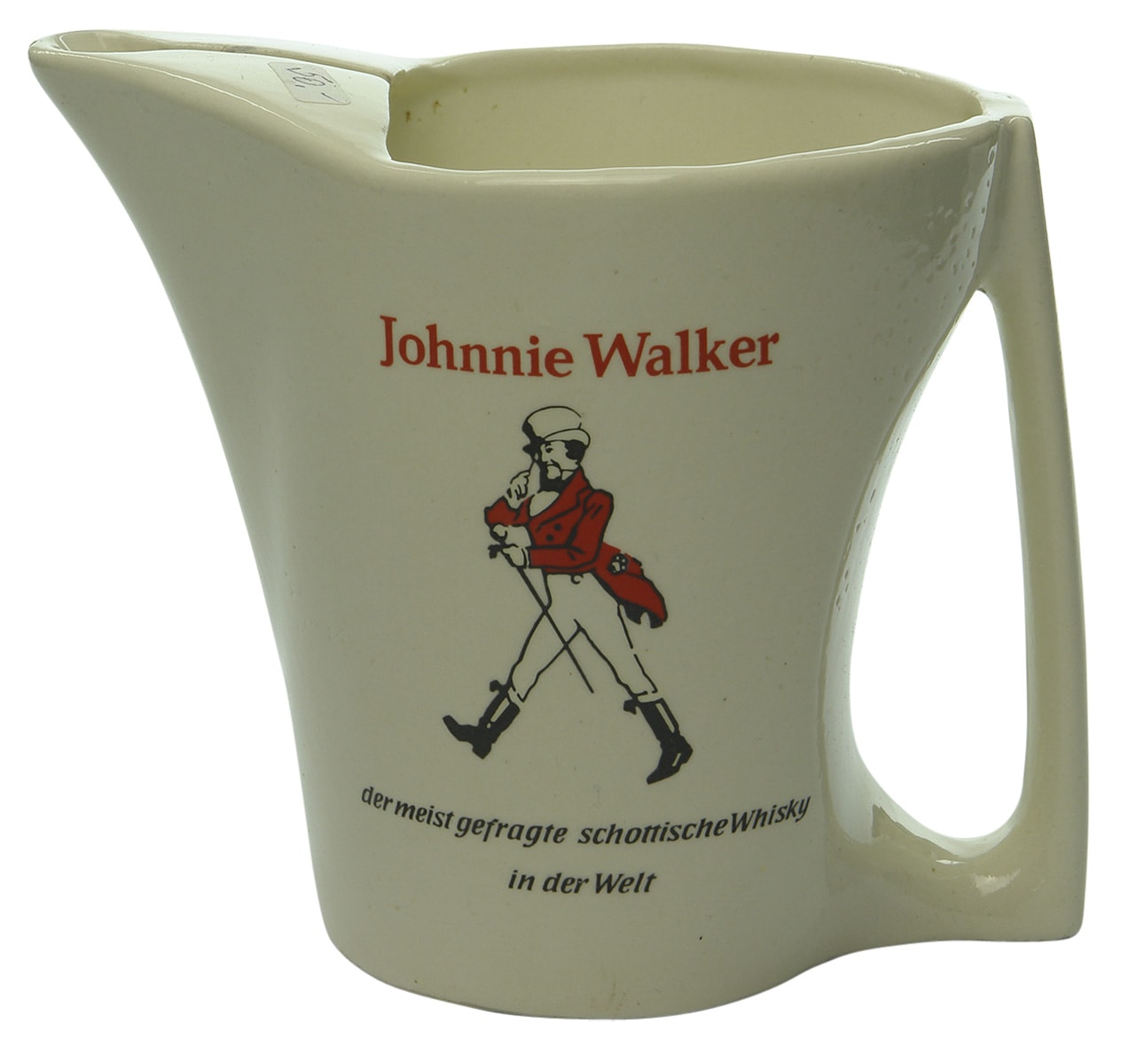 Johnnie Walker Ceramic Advertising Water Jug