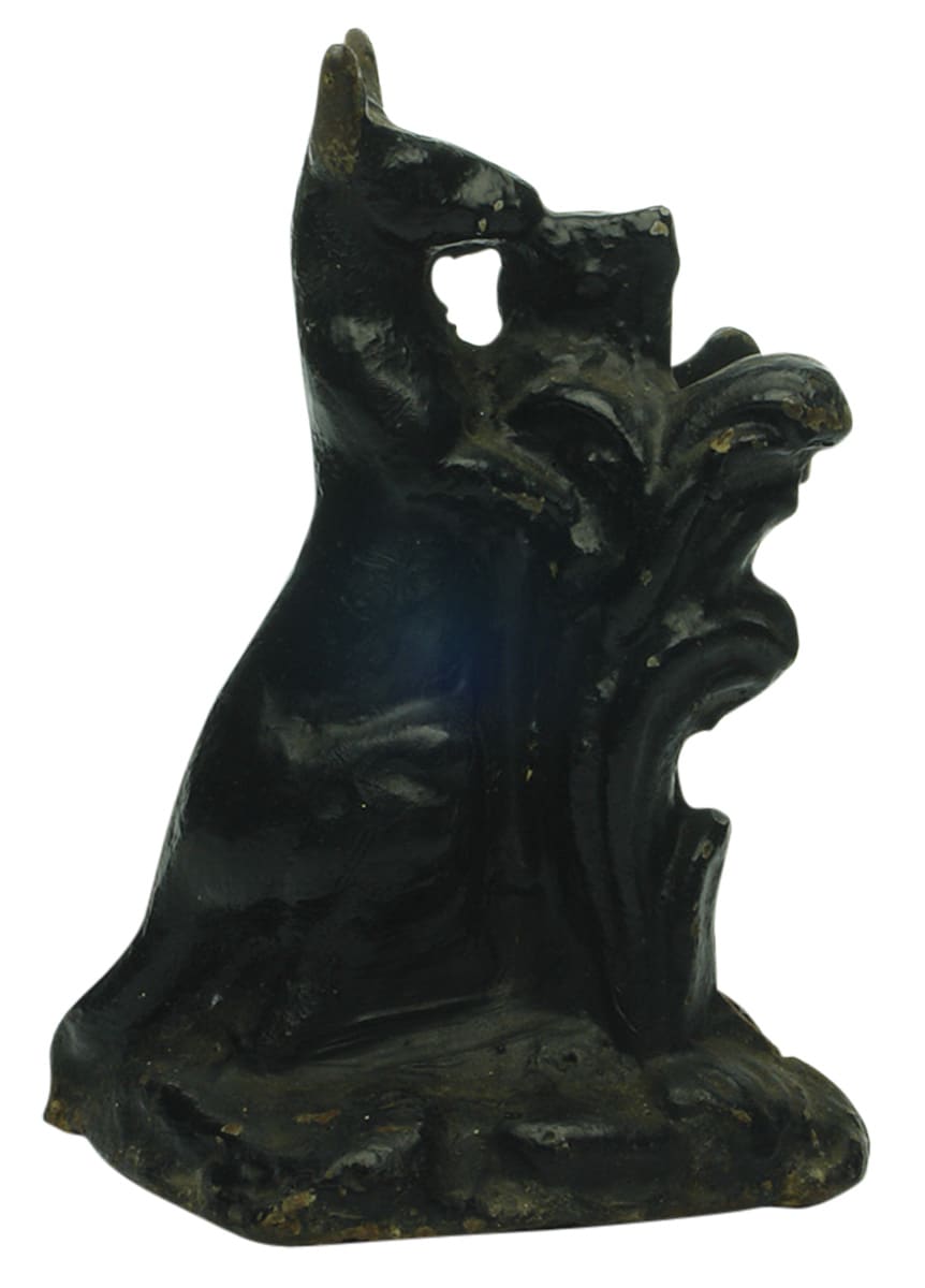 Kangaroo Door Stop Cast Iron