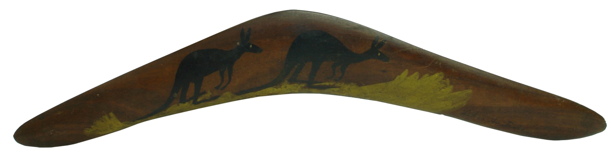 Hermannsburg Lukas Arabinta Hand Painted Boomerang