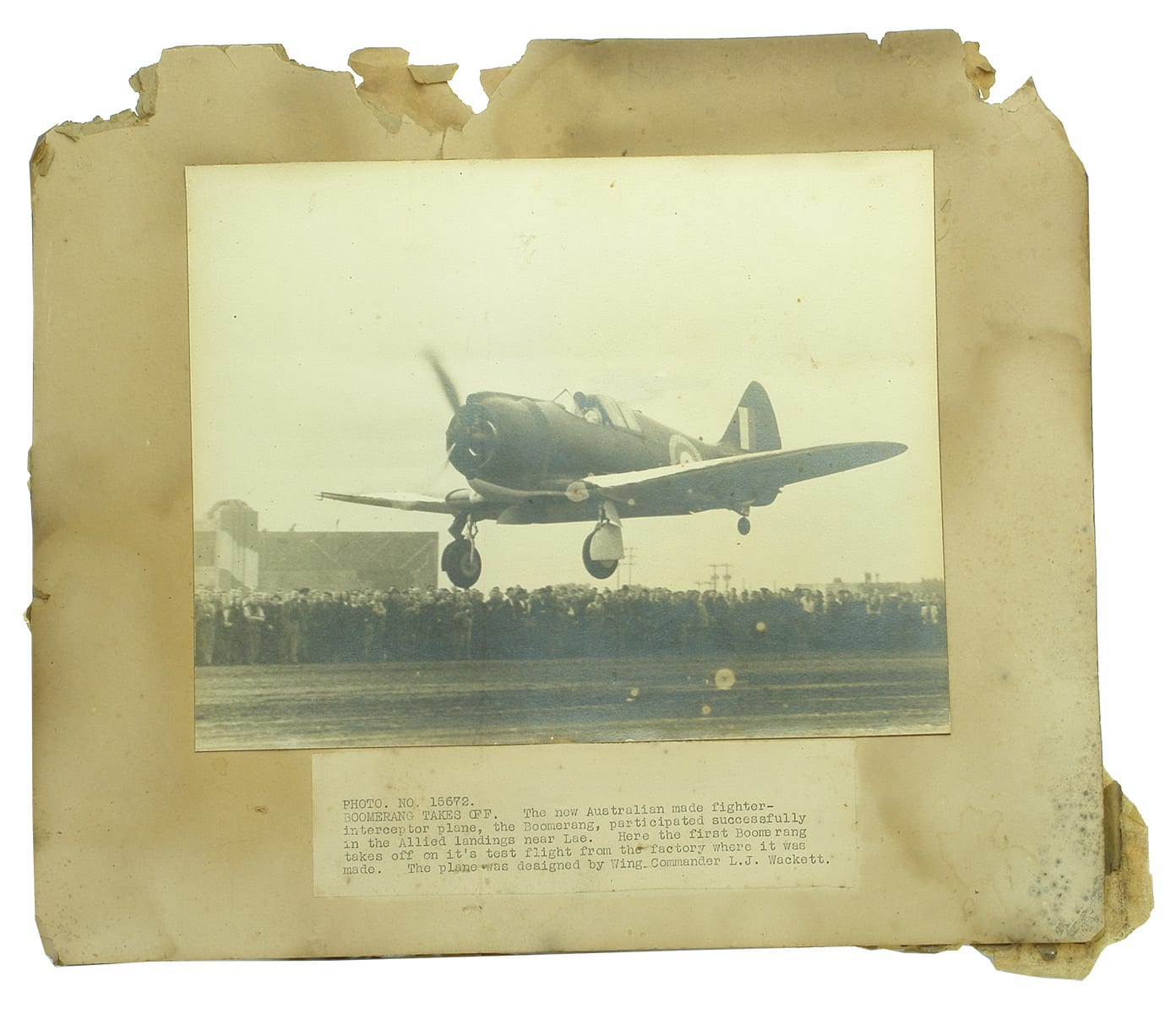 Australian Boomerang Commander Wackett Photograph