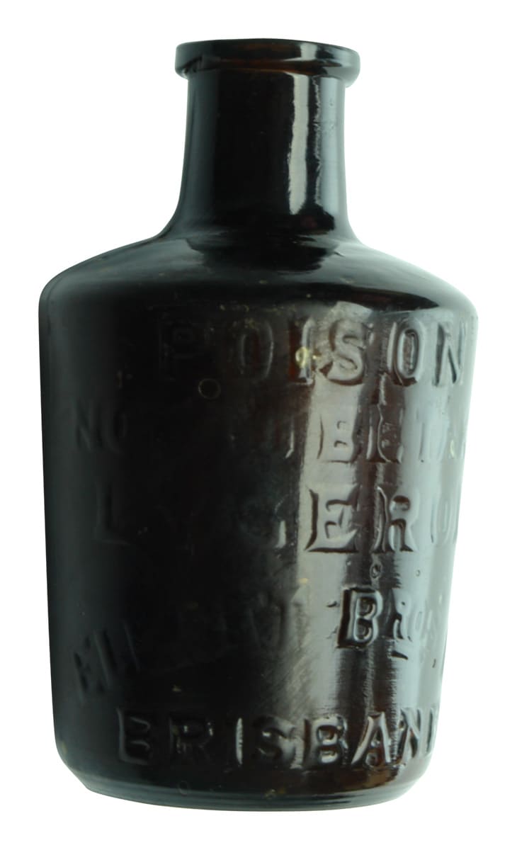 Lyserol Elliott Bros Brisbane Jug Poison Bottle
