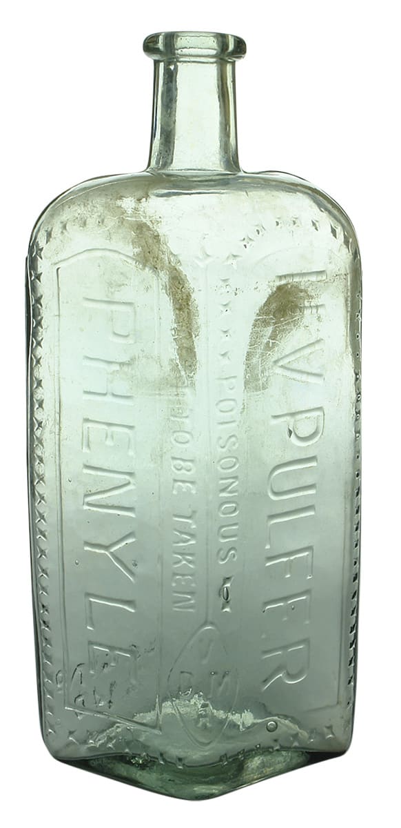 Pulfer Phenyle Poison Bottle