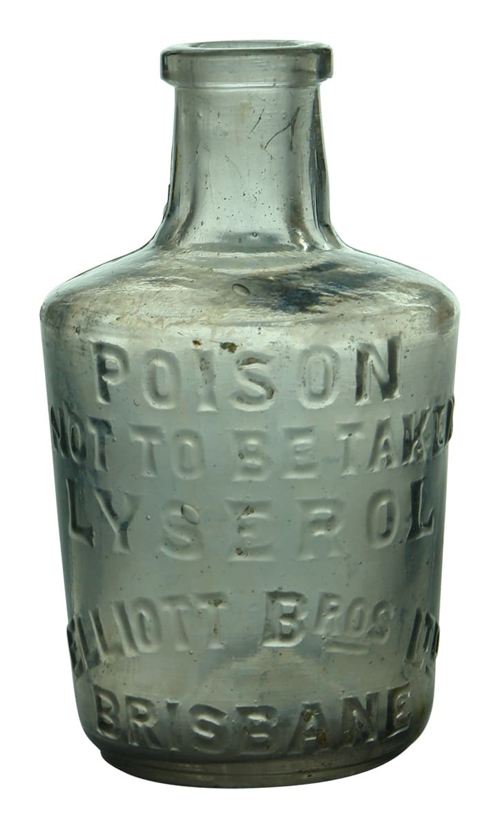 Lyserol Elliott Bros Brisbane Jug Poison Bottle