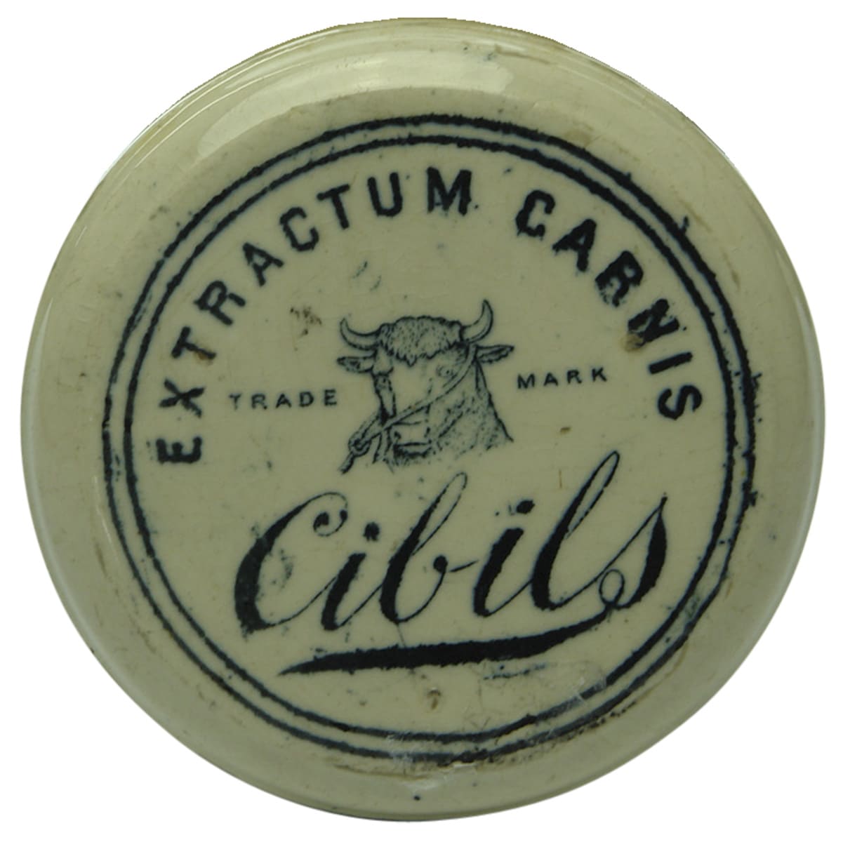 Extractum Carnis Ciblis Ceramic Pot Lid