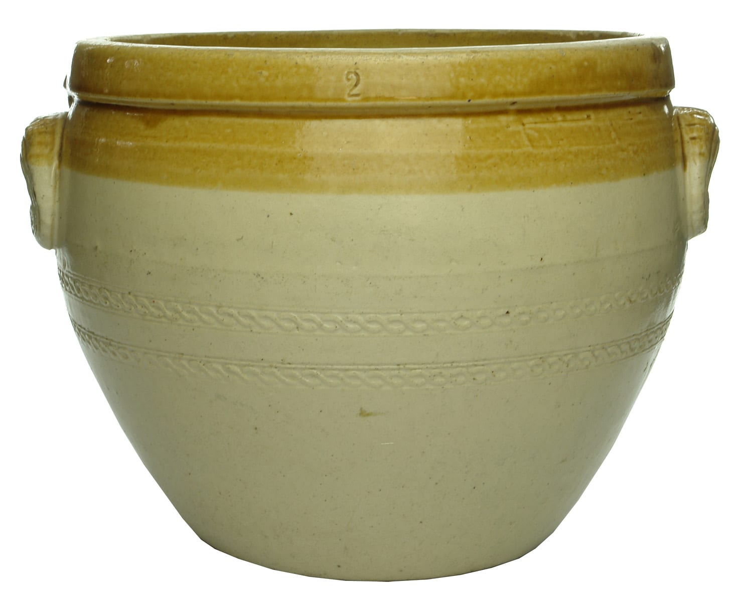 Stoenware Bread Crock