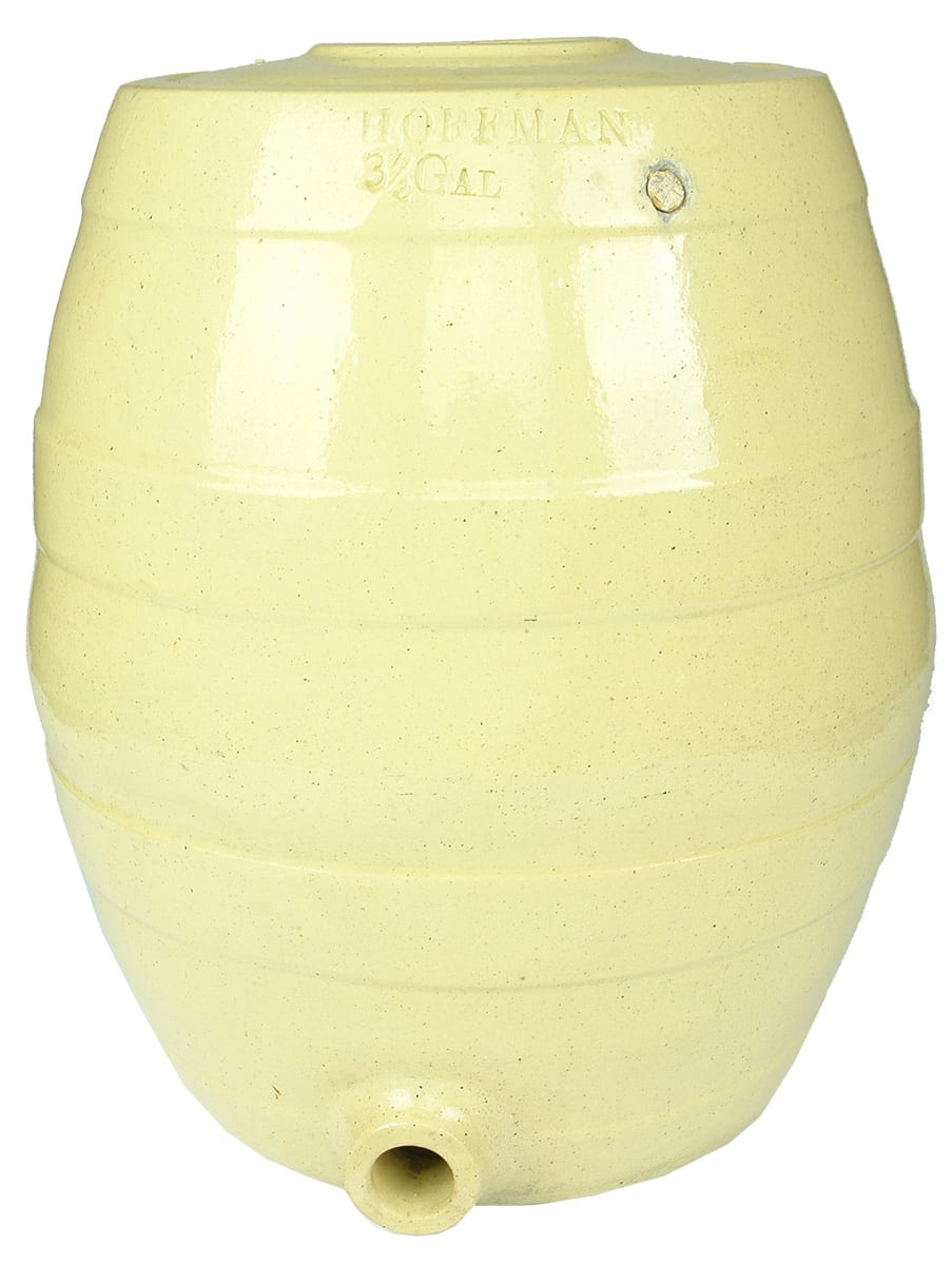 Hoffman Stoneware Pottery Barrel