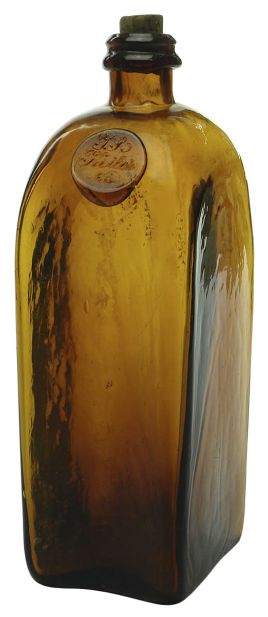 Keller Germany Bitters Amber Sealed Bottle