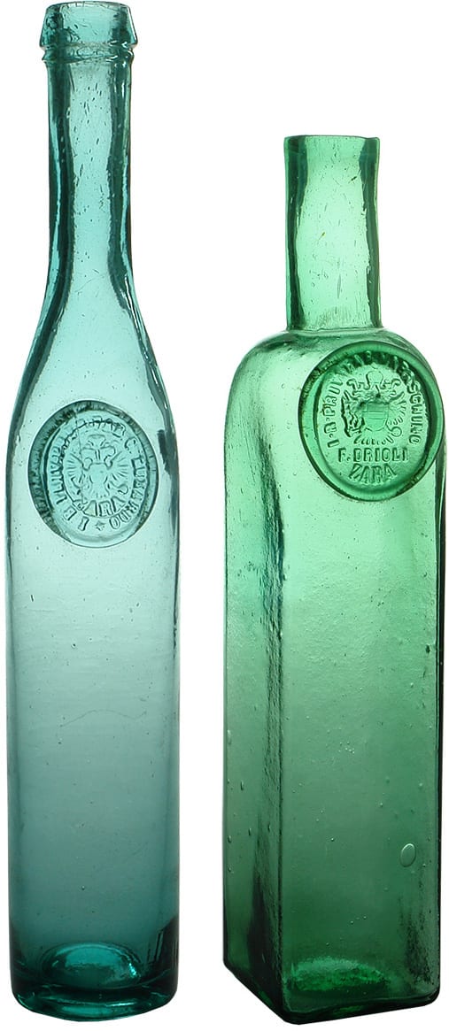 Zara Seal Maraschino Antique Bottles