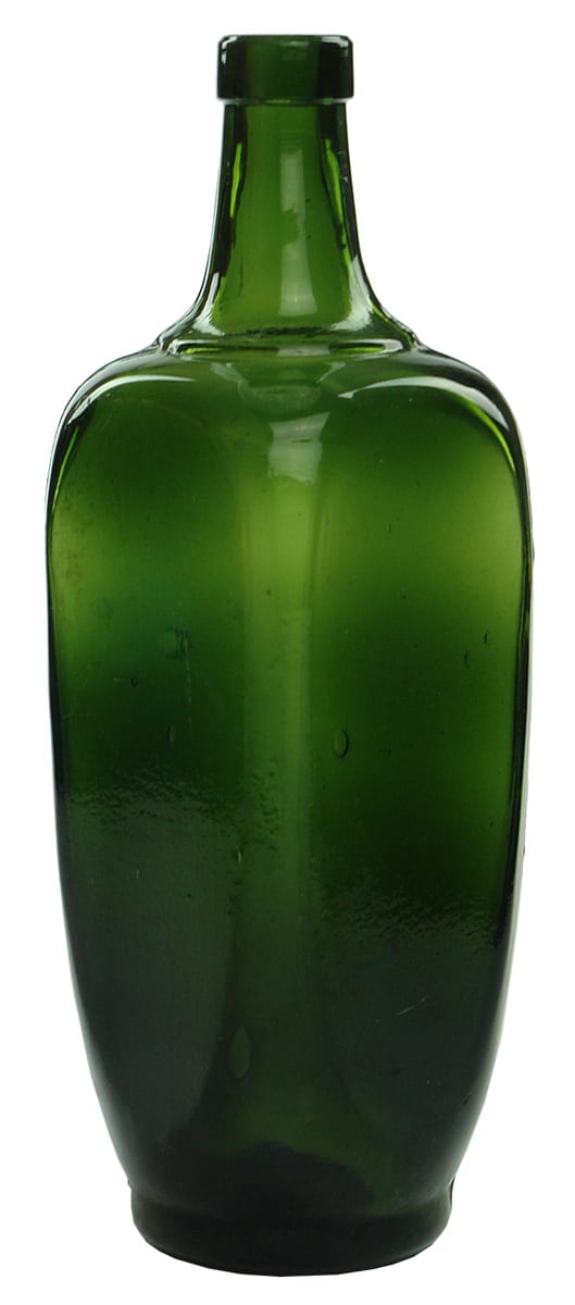 Thorne's Whisky Green Glass Bottle