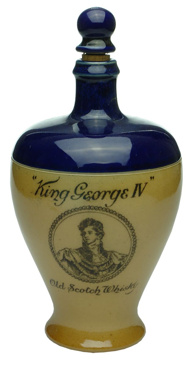 King George IV Old Scotch Whisky Jug