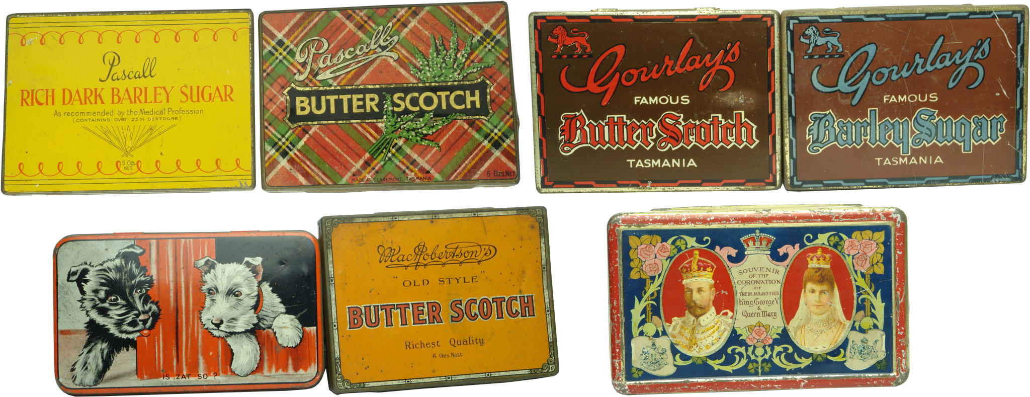 Collection Assorted Chocolate Lolly Tins