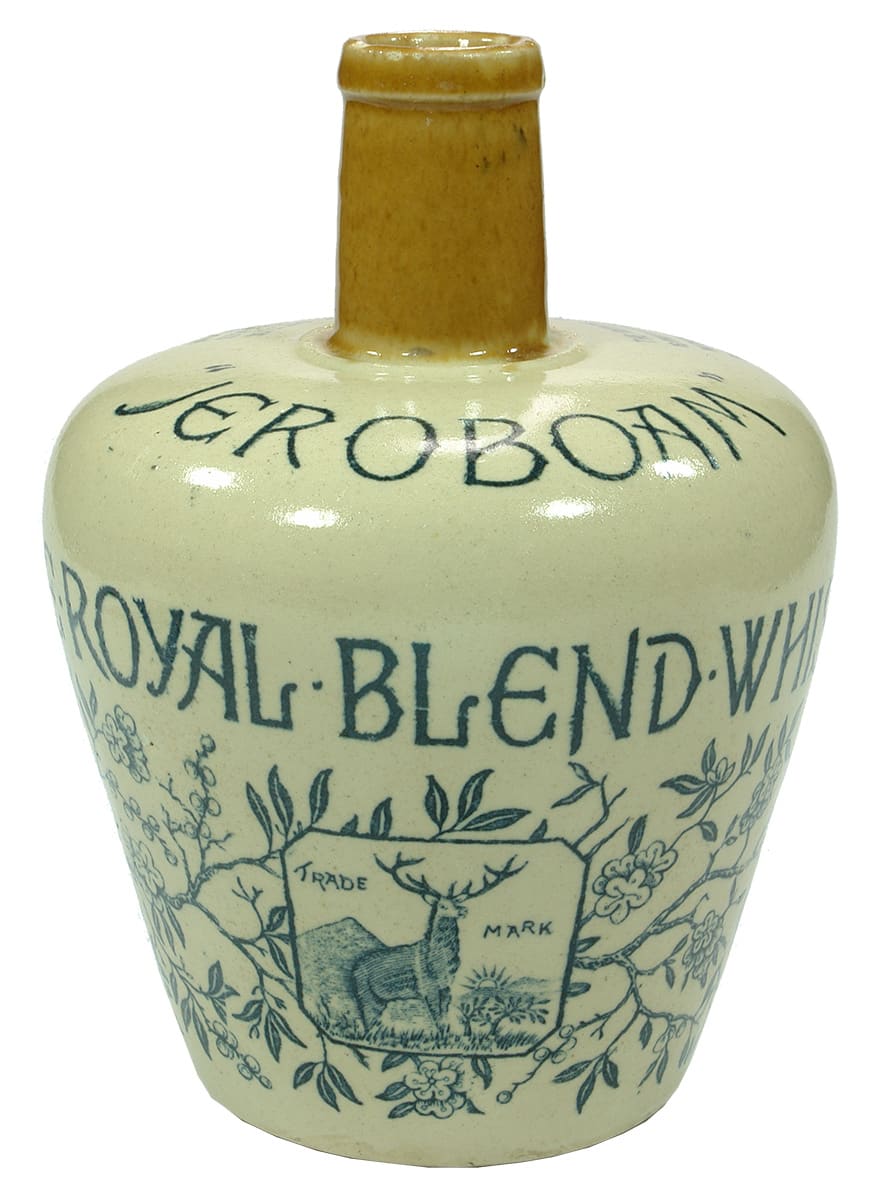 Jeroboam Royal Blend Whisky Stoneware Jug