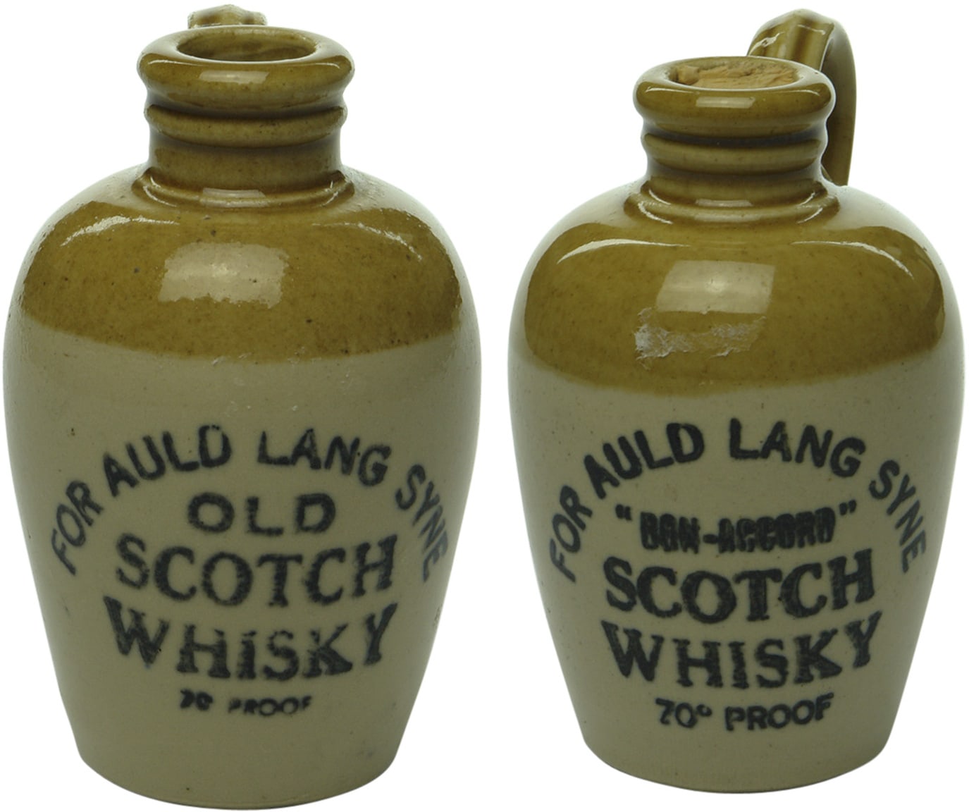 Collection Sample Stoneware Whisky Jugs