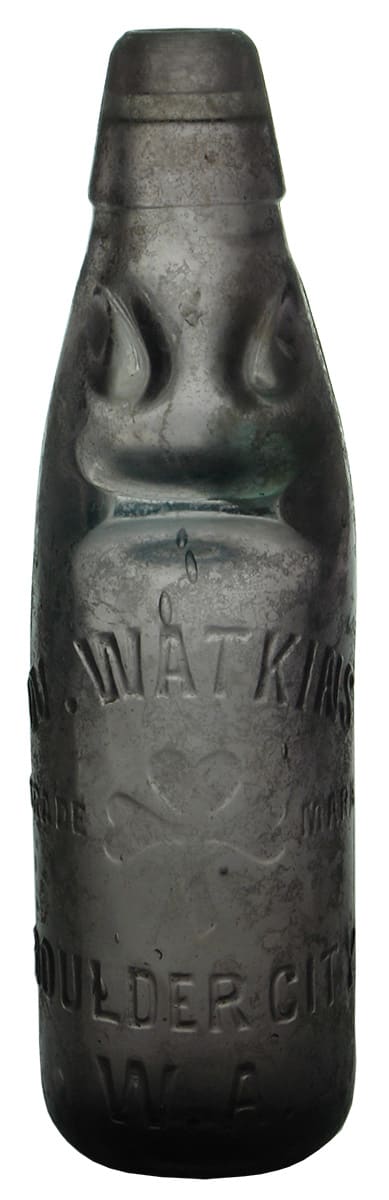 Watkins Boulder City Purple Codd Bottle
