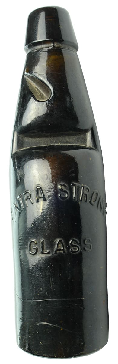 Extra Strong Glass Black Codd Bottle