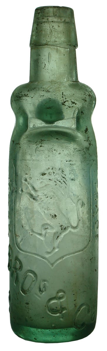 McDougall Windsor Lion Codd Marble Bottle