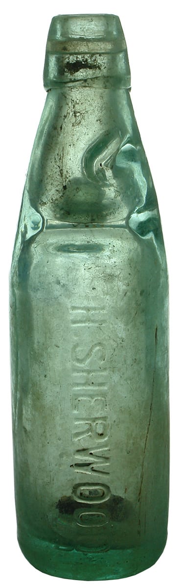 Sherwood Glass Codd Marble Bottle
