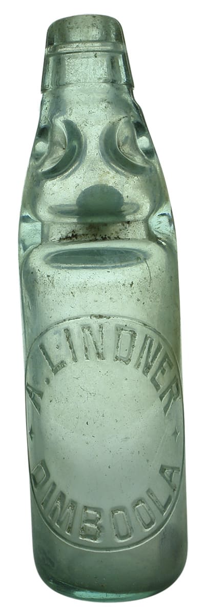 Lindner Dimboola Lemonade Codd Bottle
