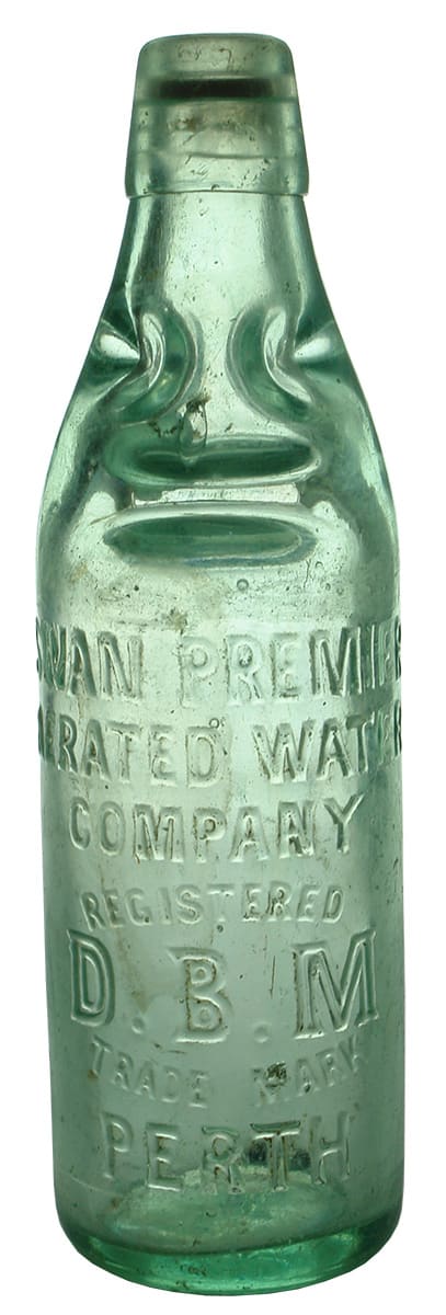 Swan Premier Aerated Water Perth Codd Bottle