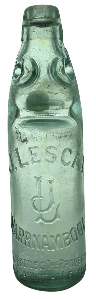 Lescai Warrnambool Vintage Codd Marble Bottle