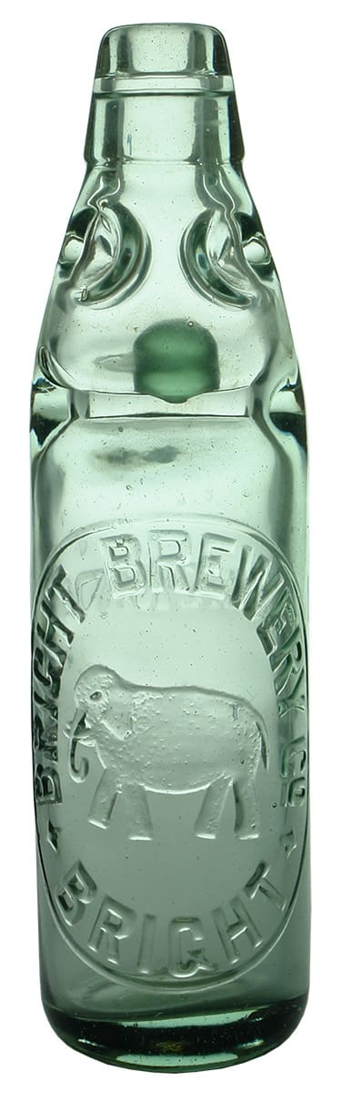 Bright Brewery Elephant Codd Marble Bottle