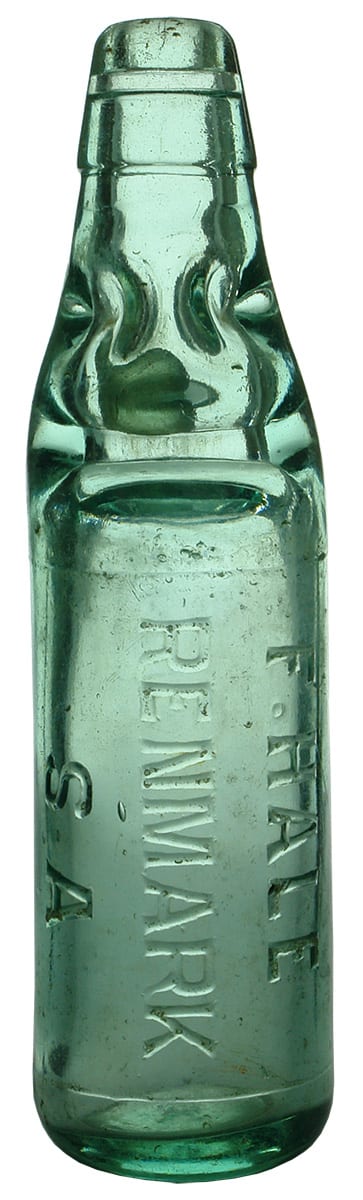 Hale Renmark Antique Codd Marble Bottle