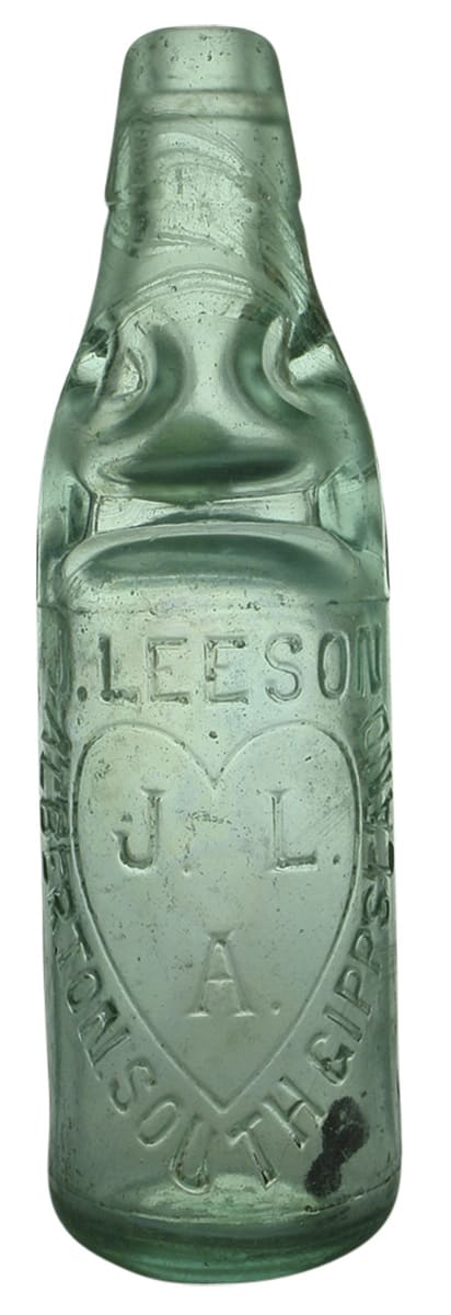 Leeson Alberton Gippsland Heart Codd Bottle