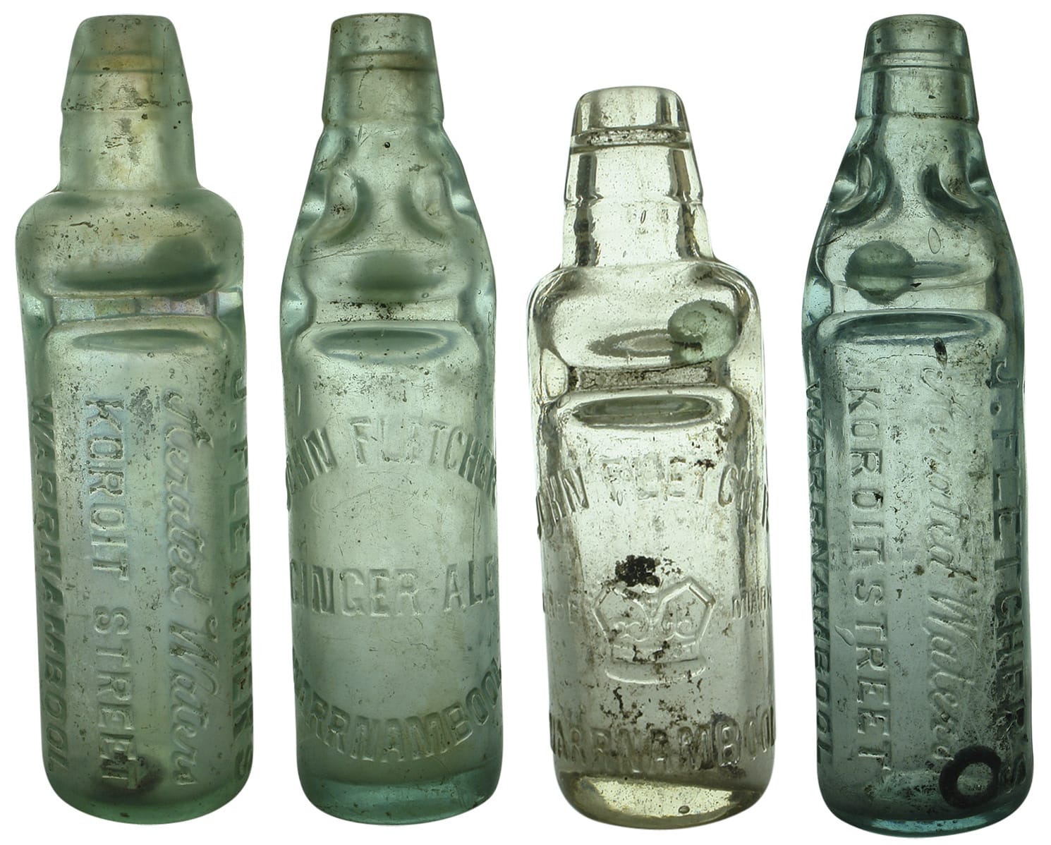 Fletcher Warrnambool Collection Codd Bottles