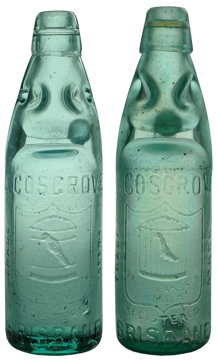 Cosgrove Brisbane Collection Codd Bottles