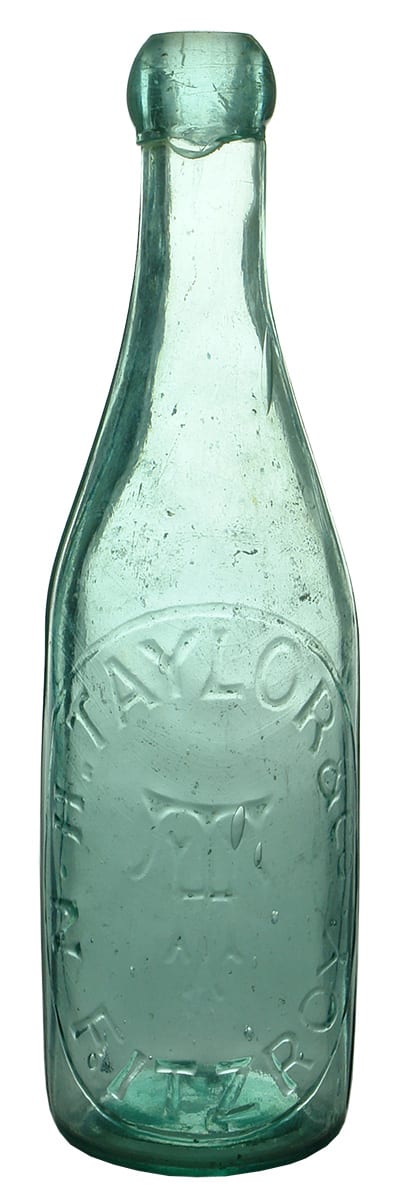 Taylor North Fitzroy Blob Top Soda Bottle