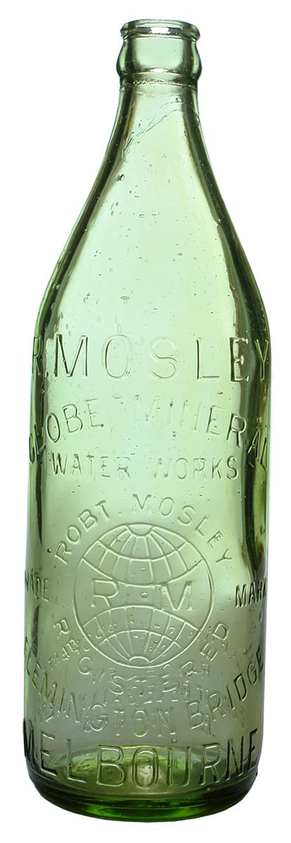 Mosley Melbourne Globe Selenium Coloured Bottle