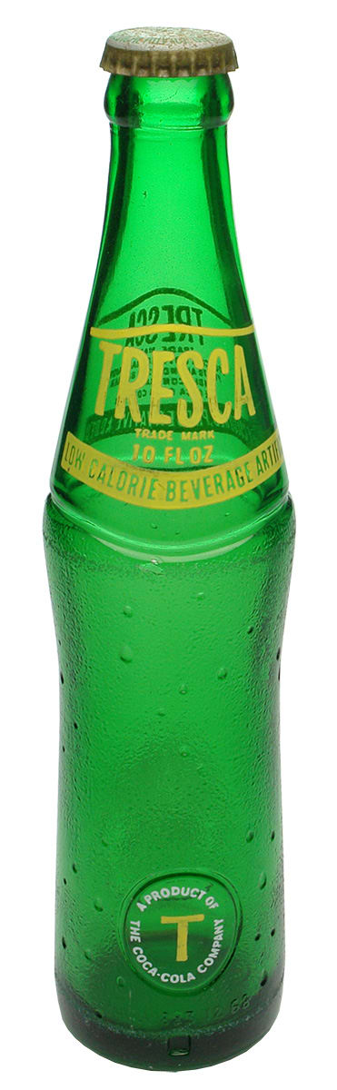 Tresca Coca Cola Green Vintage Bottle