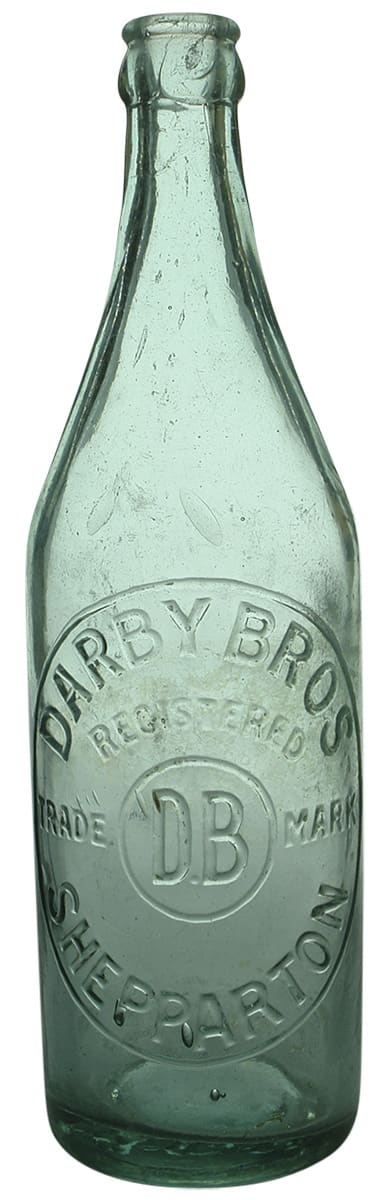 Darby Bros Shepparton Crown Seal Lemonade Bottle