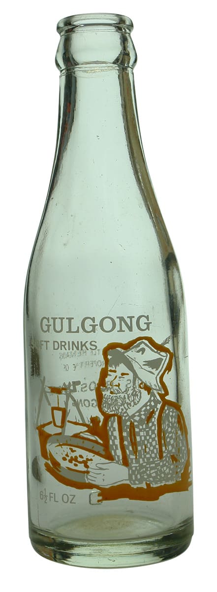 Gulgong Soft Drinks Gold Panner Bottle