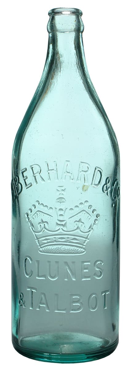 Eberhard Clunes Talbot Crown Soft Drink Bottle