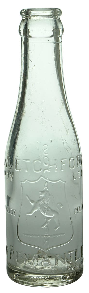Letchford Fremantle Lion Crown Seal Bottle