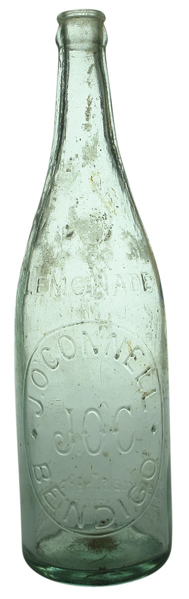 O'Connell Bendigo Crown Seal Soft Drink Bottle