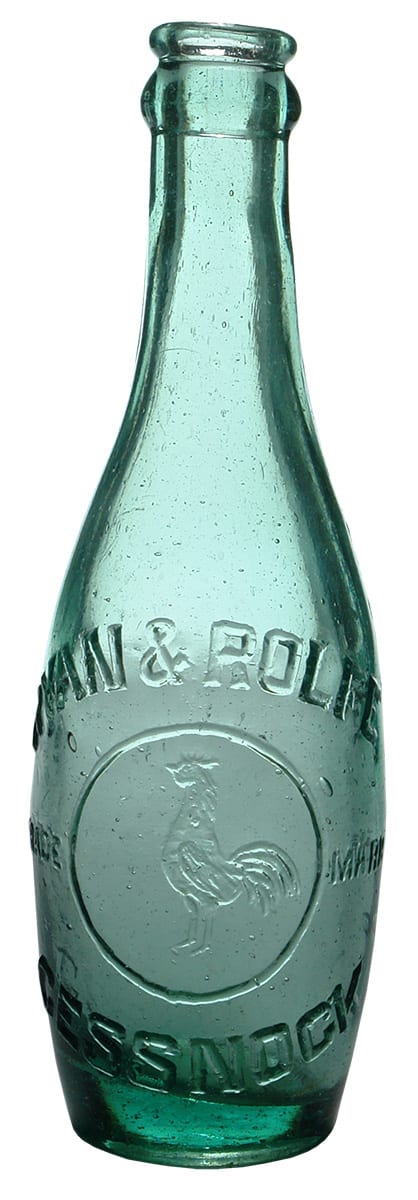 Ryan Rolfe Cessnock Rooster Skittle Bottle