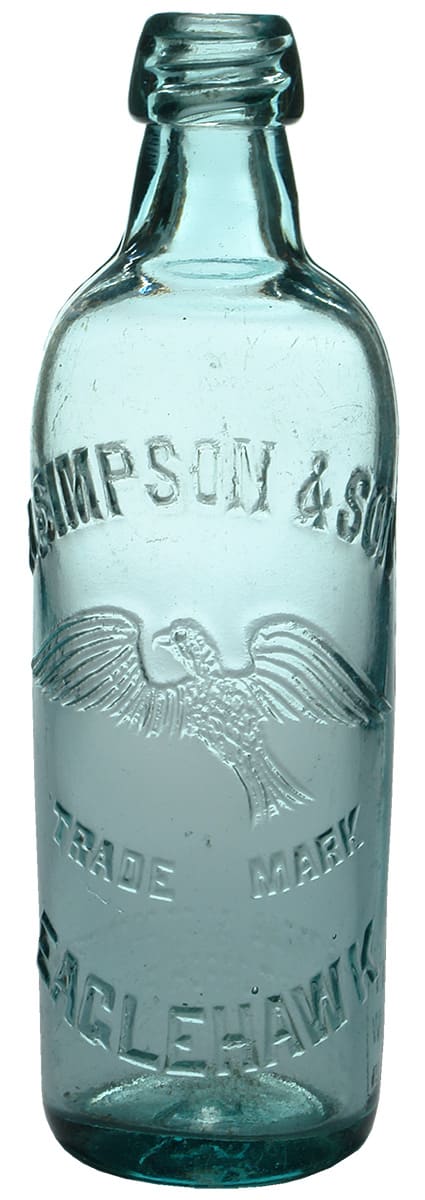 Simpson Eaglehawk Riley Patent Bottle