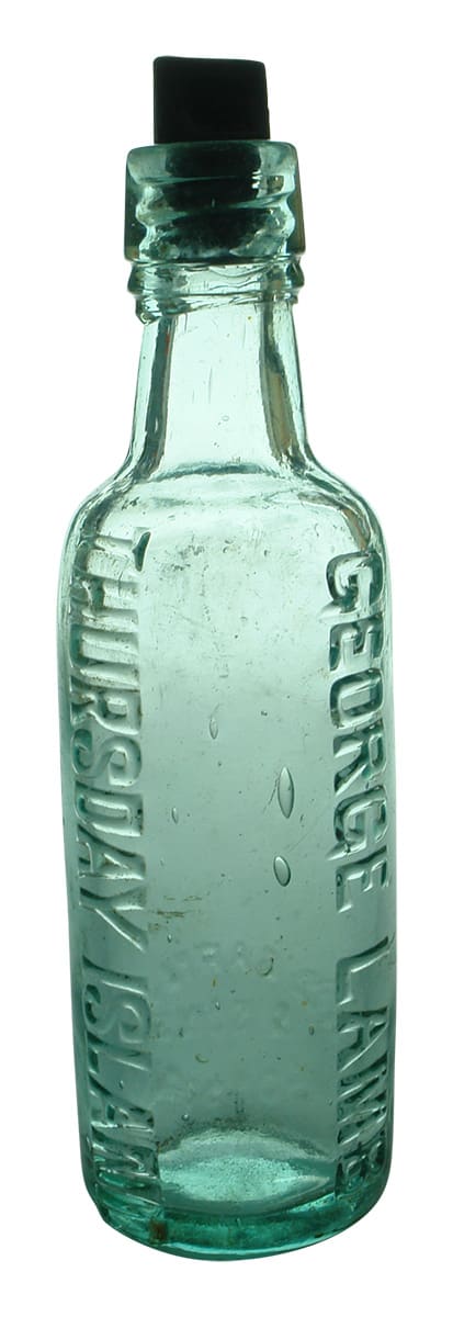 George Lamb Thursday Island Internal Thread Bottle