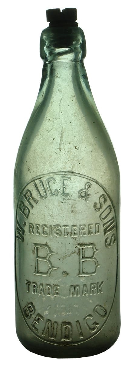 Bruce Bendigo Riley Patent Bottle