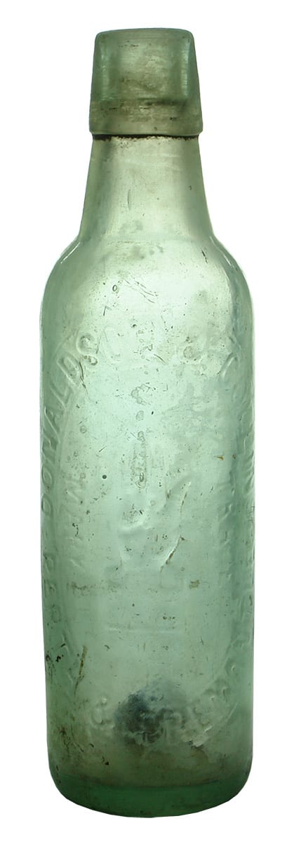 Donaldson Collins Perth Fremantle Lamont Patent Bottle