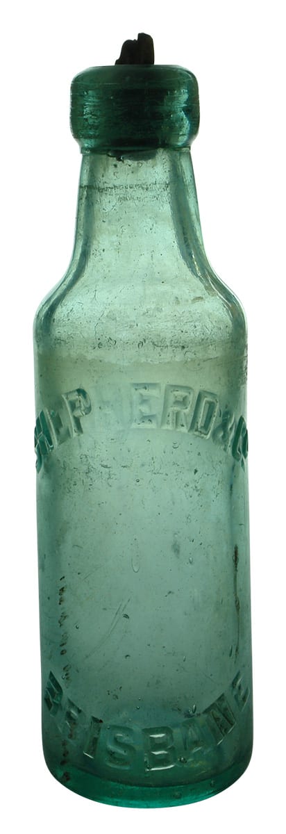 Shepherd Brisbane RIley Patent Bottle