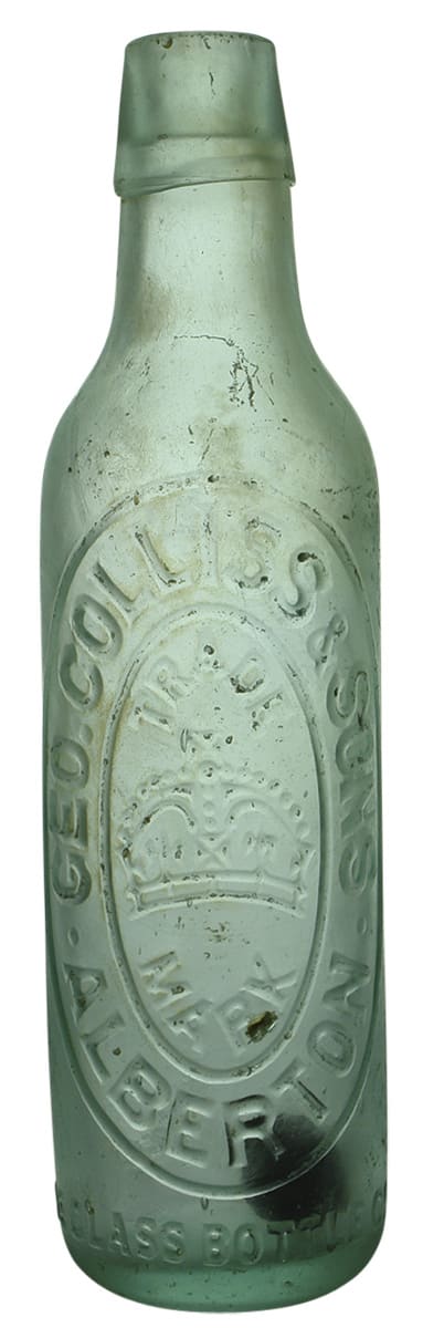 Collis Alberton Crown Lamont Patent Bottle