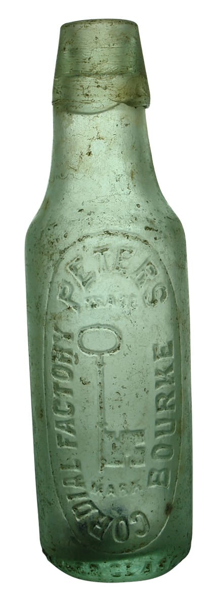 Peters Bourke Key Lamont Patent Bottle